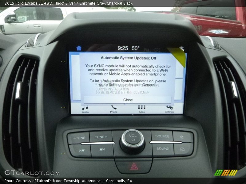 Controls of 2019 Escape SE 4WD