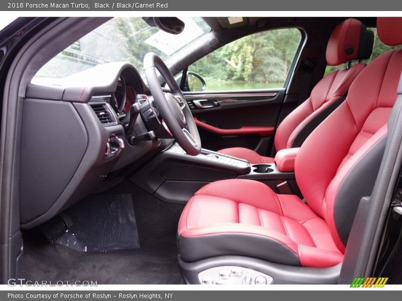 Front Seat of 2018 Macan Turbo