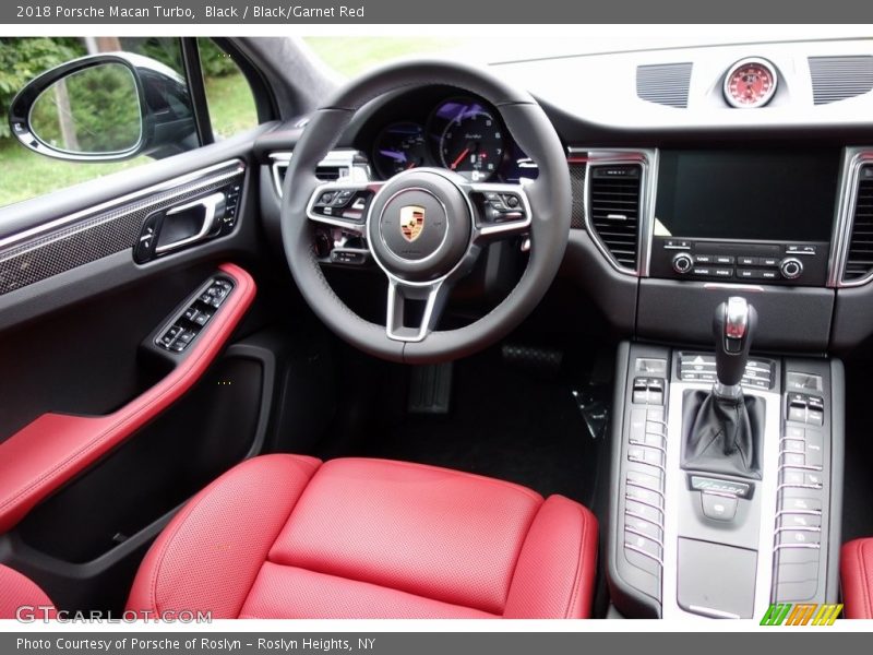 Dashboard of 2018 Macan Turbo