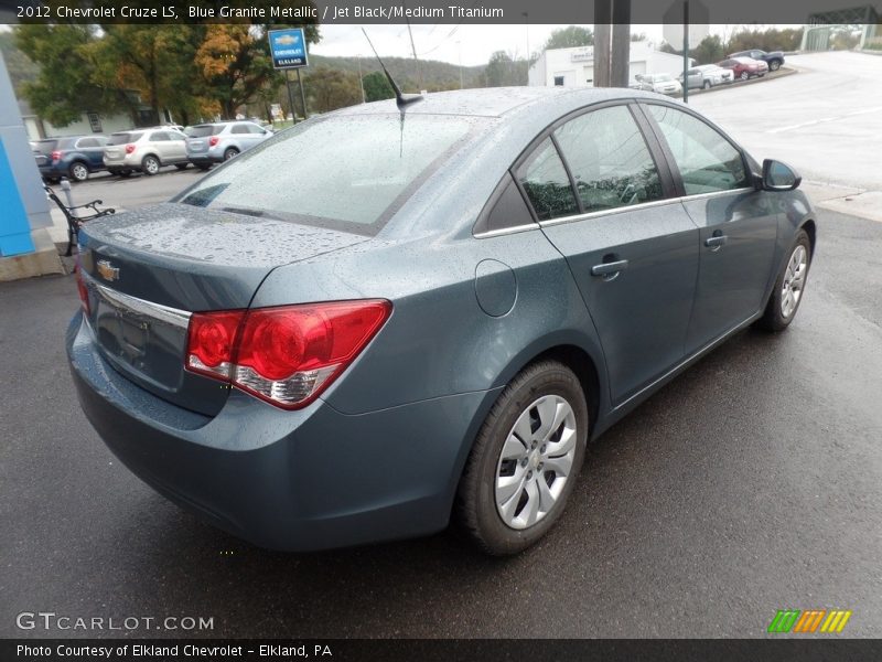 Blue Granite Metallic / Jet Black/Medium Titanium 2012 Chevrolet Cruze LS