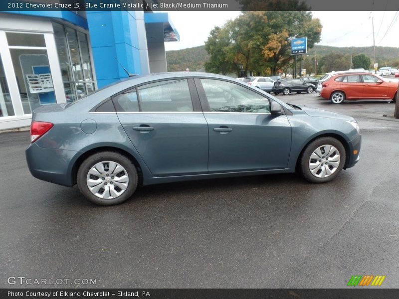 Blue Granite Metallic / Jet Black/Medium Titanium 2012 Chevrolet Cruze LS