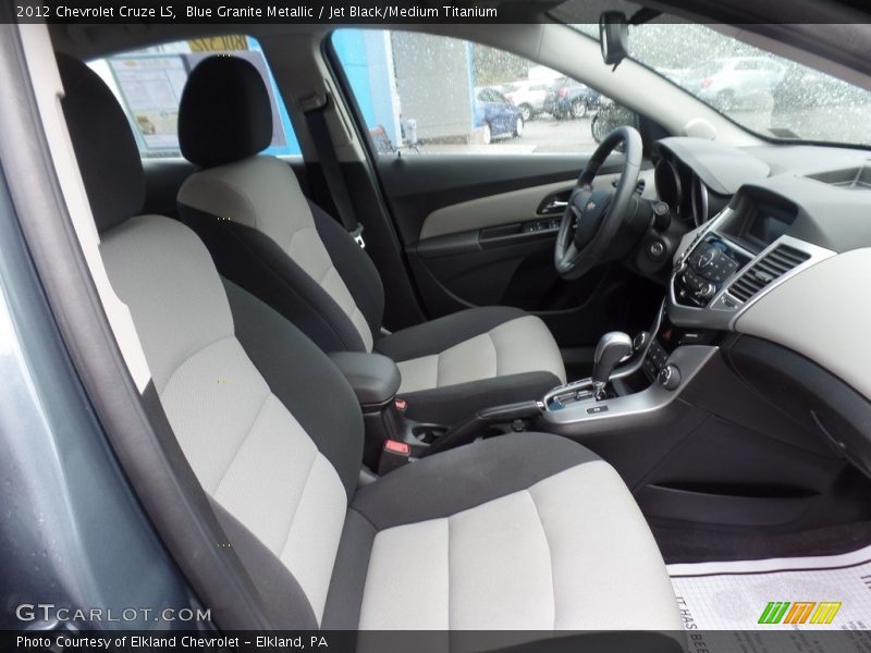 Blue Granite Metallic / Jet Black/Medium Titanium 2012 Chevrolet Cruze LS