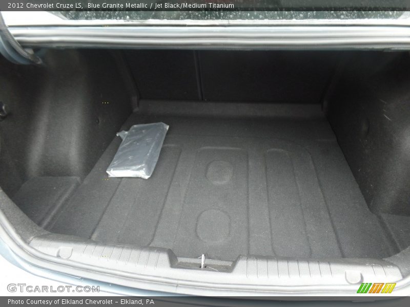 Blue Granite Metallic / Jet Black/Medium Titanium 2012 Chevrolet Cruze LS