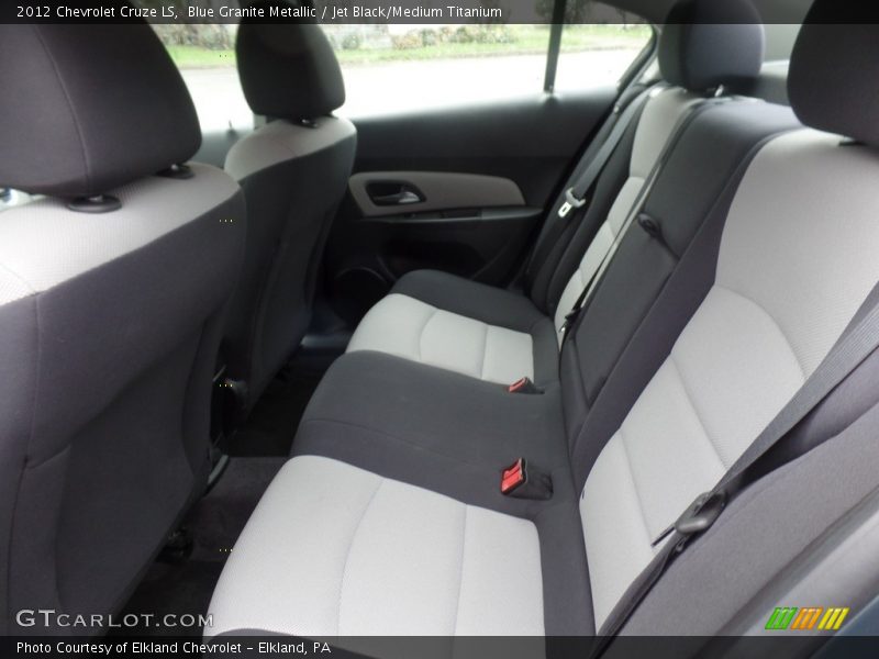 Blue Granite Metallic / Jet Black/Medium Titanium 2012 Chevrolet Cruze LS