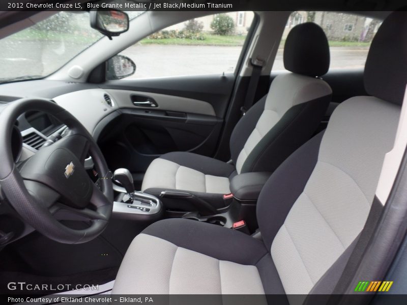 Blue Granite Metallic / Jet Black/Medium Titanium 2012 Chevrolet Cruze LS