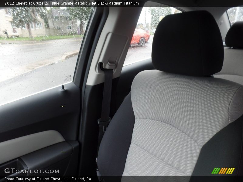 Blue Granite Metallic / Jet Black/Medium Titanium 2012 Chevrolet Cruze LS