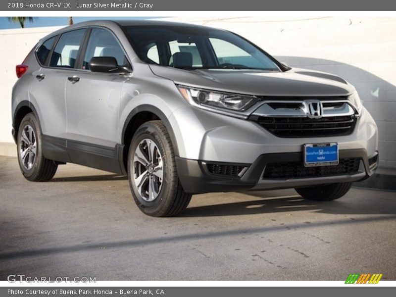 Lunar Silver Metallic / Gray 2018 Honda CR-V LX