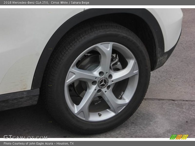 Cirrus White / Sahara Beige 2018 Mercedes-Benz GLA 250