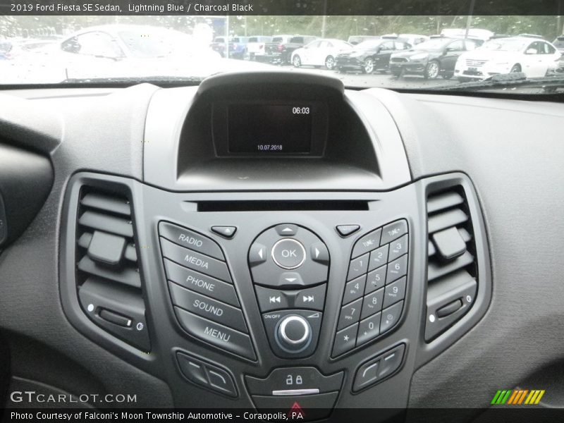 Controls of 2019 Fiesta SE Sedan
