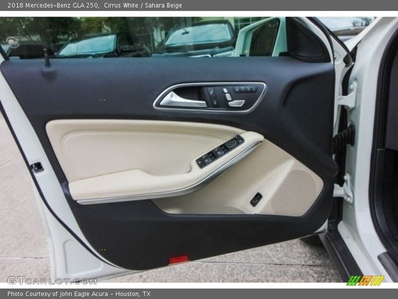 Cirrus White / Sahara Beige 2018 Mercedes-Benz GLA 250