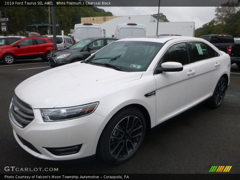  2019 Taurus SEL AWD White Platinum