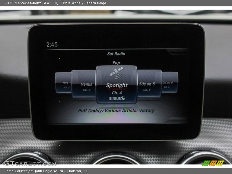 Cirrus White / Sahara Beige 2018 Mercedes-Benz GLA 250