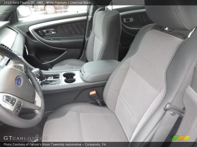 Front Seat of 2019 Taurus SEL AWD