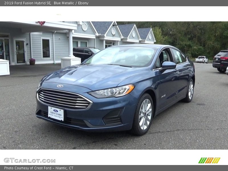  2019 Fusion Hybrid SE Blue Metallic