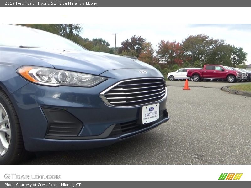 Blue Metallic / Ebony 2019 Ford Fusion Hybrid SE