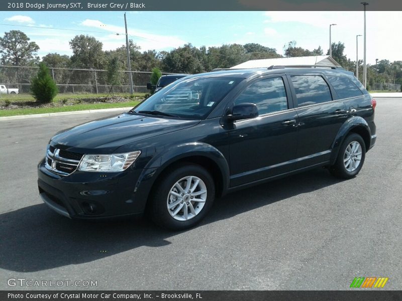 Bruiser Grey / Black 2018 Dodge Journey SXT