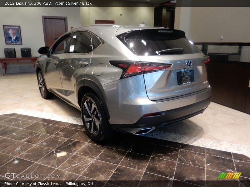 Atomic Silver / Black 2019 Lexus NX 300 AWD