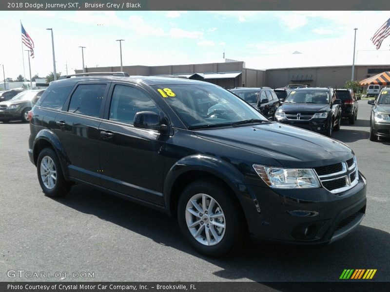 Bruiser Grey / Black 2018 Dodge Journey SXT