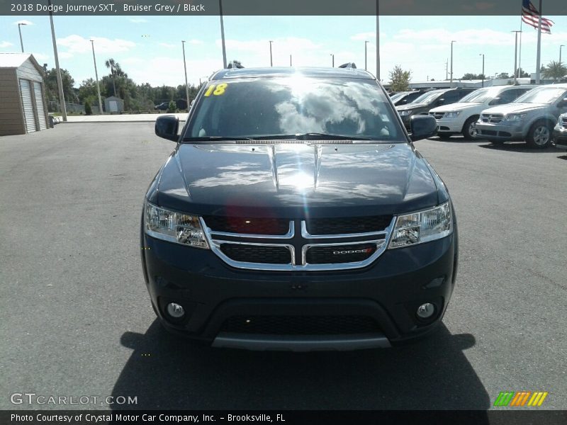Bruiser Grey / Black 2018 Dodge Journey SXT
