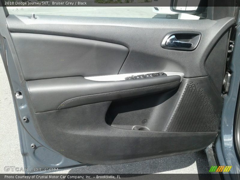 Bruiser Grey / Black 2018 Dodge Journey SXT