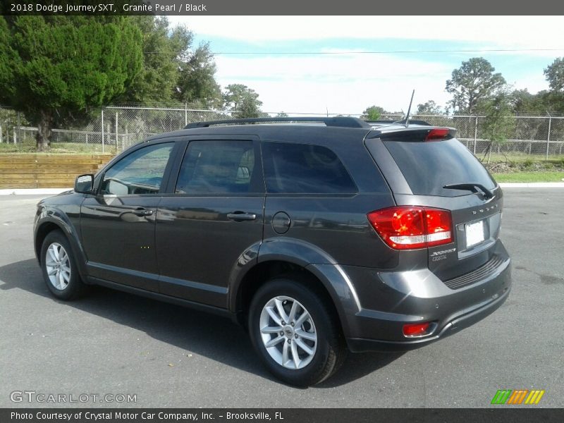 Granite Pearl / Black 2018 Dodge Journey SXT