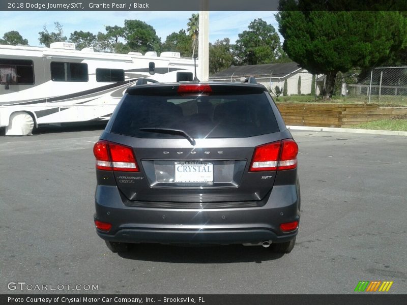 Granite Pearl / Black 2018 Dodge Journey SXT