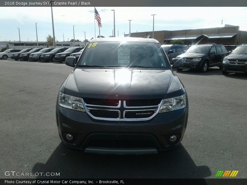 Granite Pearl / Black 2018 Dodge Journey SXT