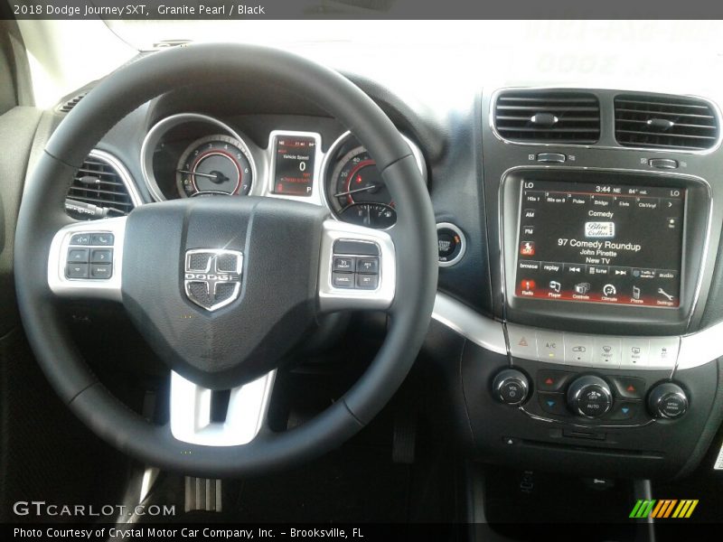Granite Pearl / Black 2018 Dodge Journey SXT