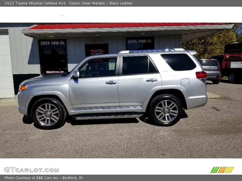 Classic Silver Metallic / Black Leather 2013 Toyota 4Runner Limited 4x4