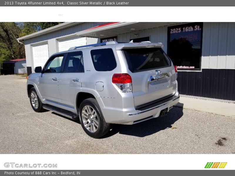 Classic Silver Metallic / Black Leather 2013 Toyota 4Runner Limited 4x4