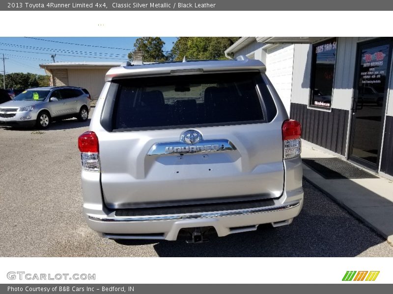 Classic Silver Metallic / Black Leather 2013 Toyota 4Runner Limited 4x4