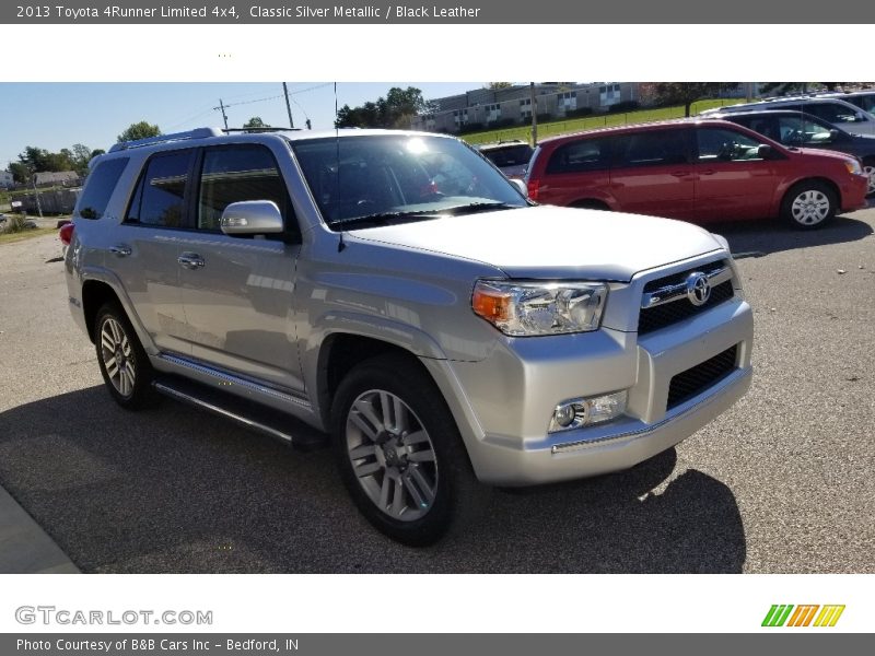 Classic Silver Metallic / Black Leather 2013 Toyota 4Runner Limited 4x4