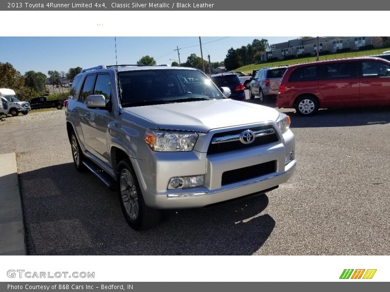 Classic Silver Metallic / Black Leather 2013 Toyota 4Runner Limited 4x4