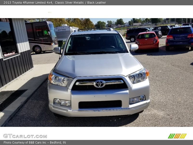 Classic Silver Metallic / Black Leather 2013 Toyota 4Runner Limited 4x4