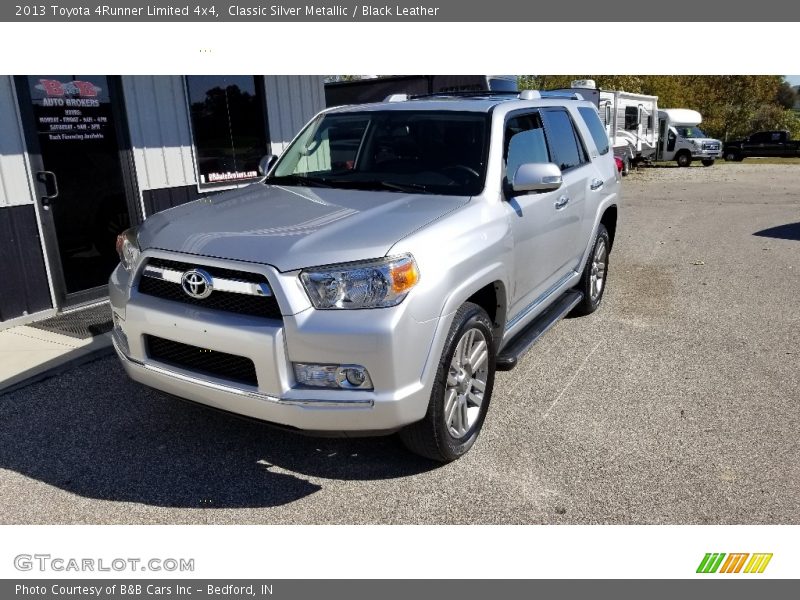 Classic Silver Metallic / Black Leather 2013 Toyota 4Runner Limited 4x4