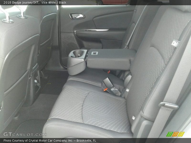 Vice White / Black 2018 Dodge Journey SXT