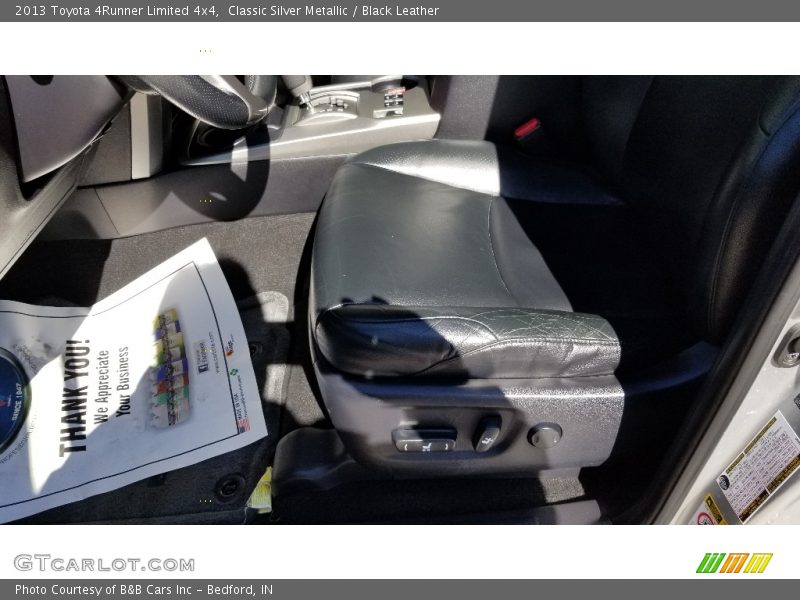 Classic Silver Metallic / Black Leather 2013 Toyota 4Runner Limited 4x4
