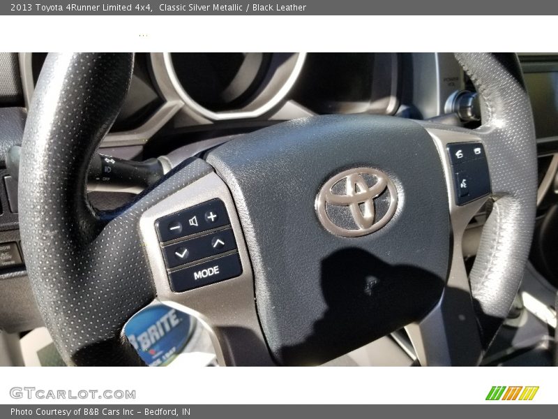Classic Silver Metallic / Black Leather 2013 Toyota 4Runner Limited 4x4