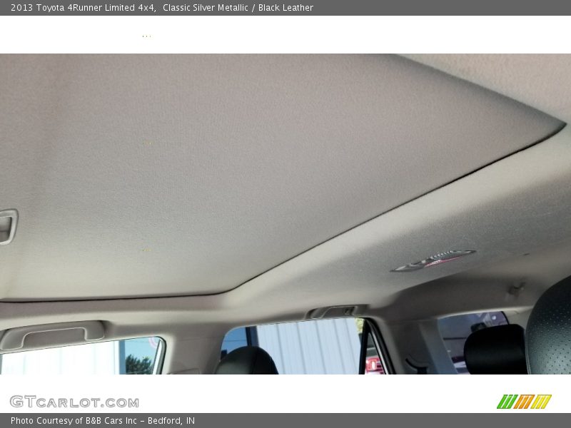 Classic Silver Metallic / Black Leather 2013 Toyota 4Runner Limited 4x4