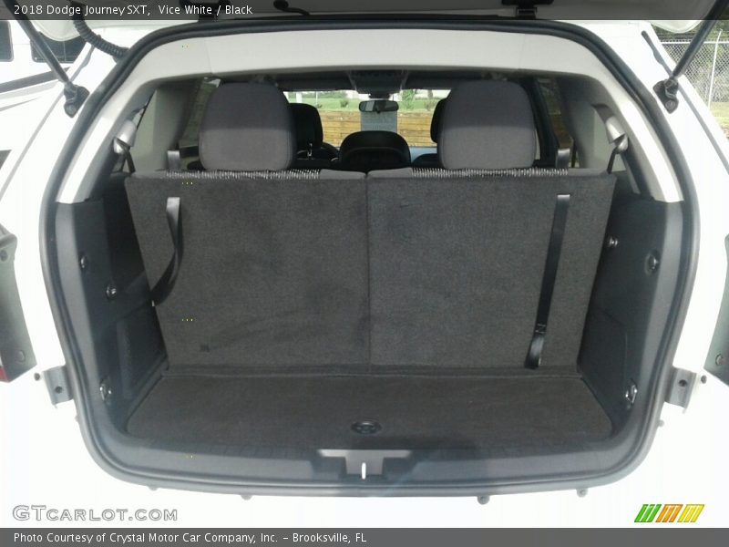 Vice White / Black 2018 Dodge Journey SXT