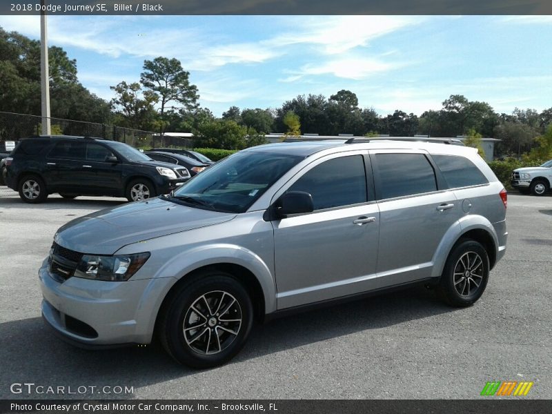 Billet / Black 2018 Dodge Journey SE