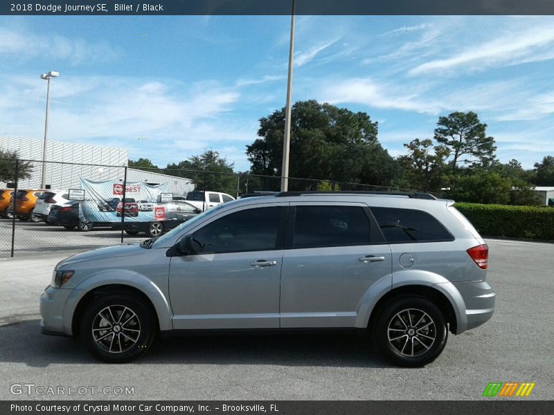 Billet / Black 2018 Dodge Journey SE