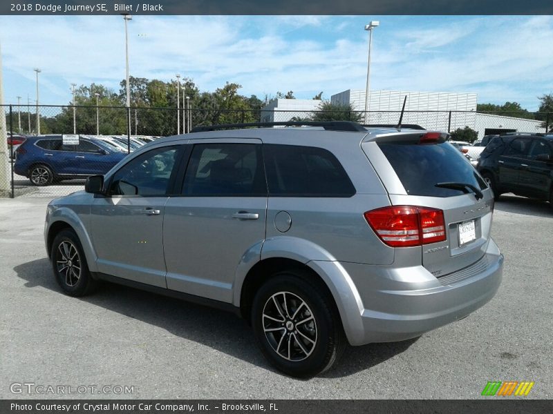 Billet / Black 2018 Dodge Journey SE