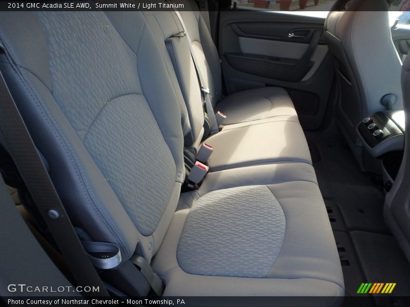 Summit White / Light Titanium 2014 GMC Acadia SLE AWD