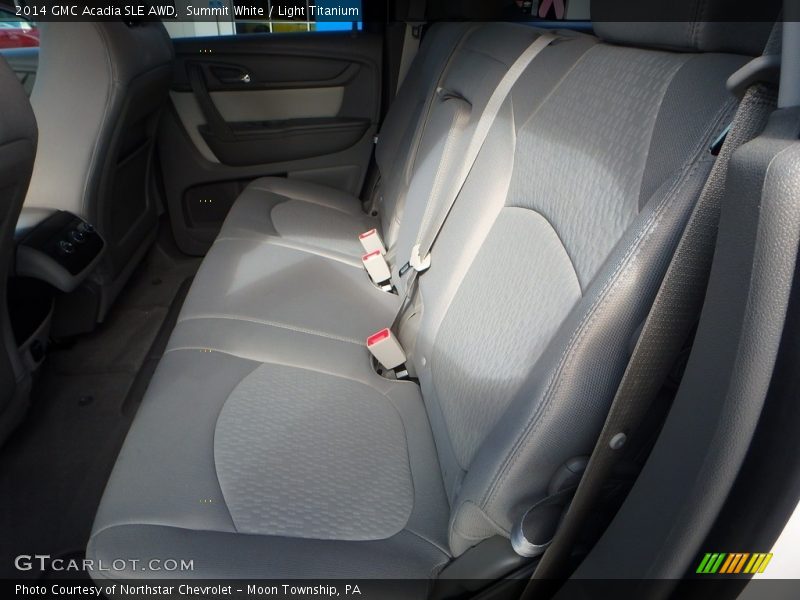 Summit White / Light Titanium 2014 GMC Acadia SLE AWD