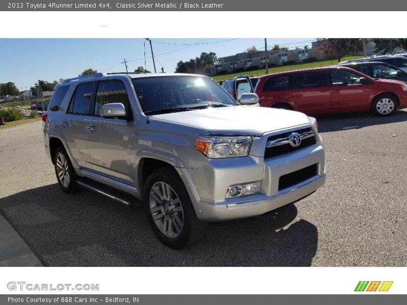 Classic Silver Metallic / Black Leather 2013 Toyota 4Runner Limited 4x4