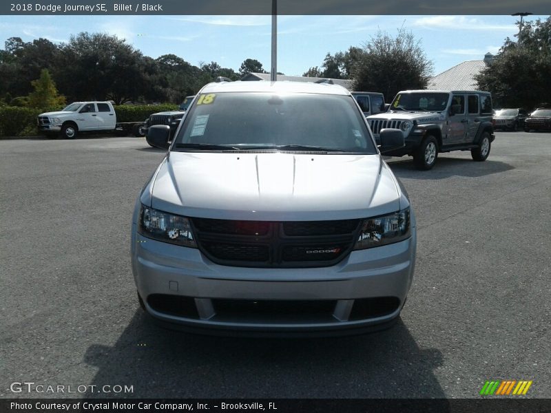 Billet / Black 2018 Dodge Journey SE