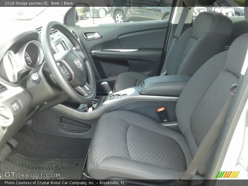 Billet / Black 2018 Dodge Journey SE