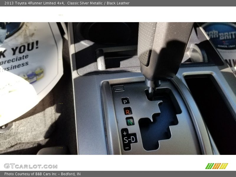 Classic Silver Metallic / Black Leather 2013 Toyota 4Runner Limited 4x4