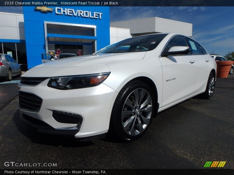 Iridescent Pearl Tricoat / Jet Black 2016 Chevrolet Malibu Premier